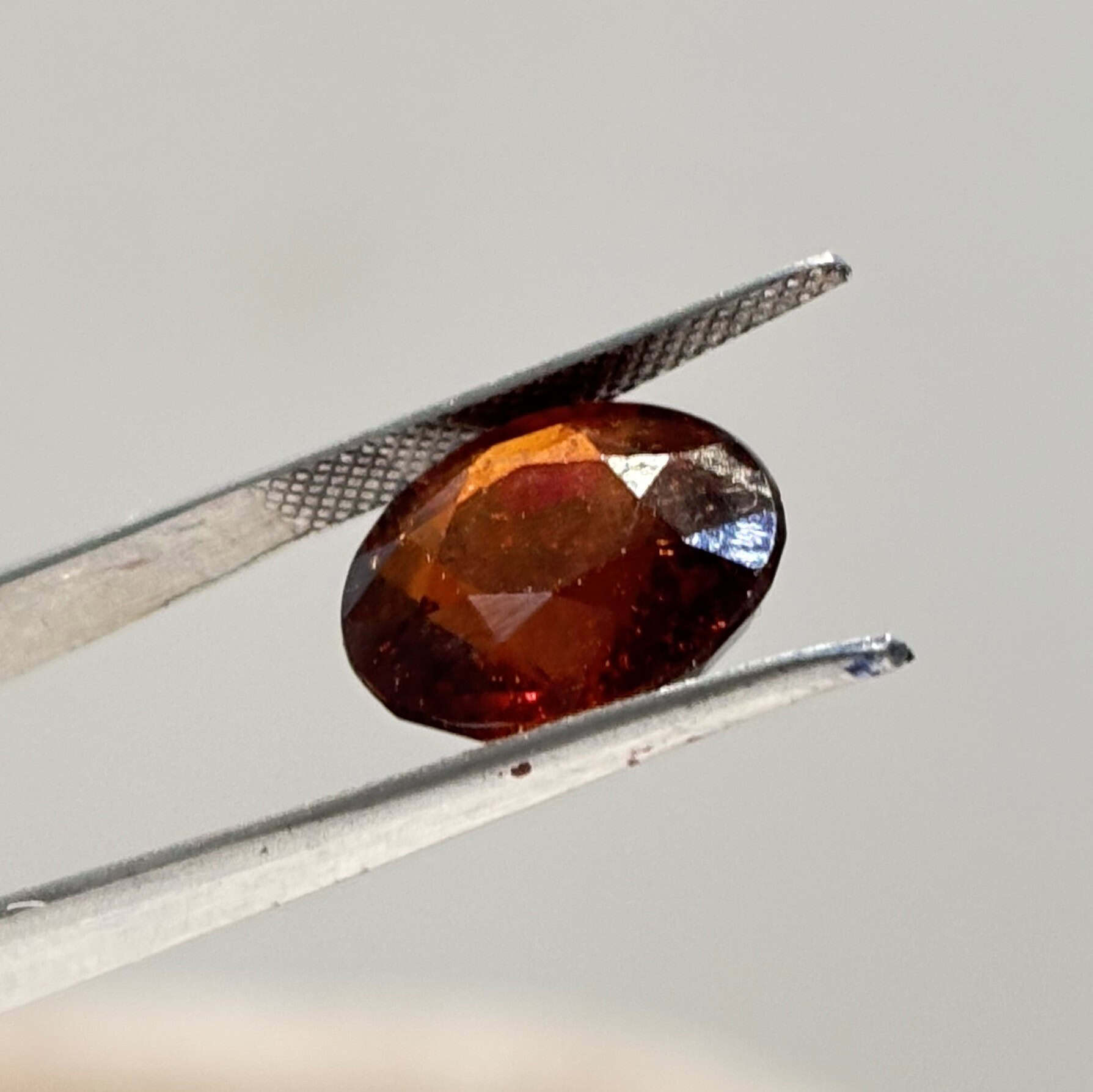 Natural Hessonite Garnet (Gomed) 10.36 Carat – GSI Certified Gemstone