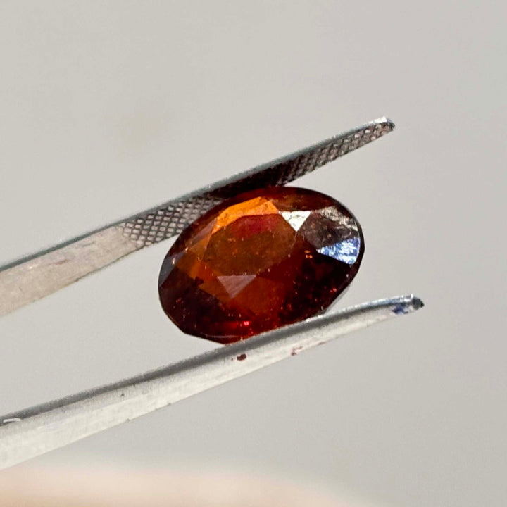 Natural Hessonite Garnet (Gomed) 10.36 Carat – GSI Certified Gemstone