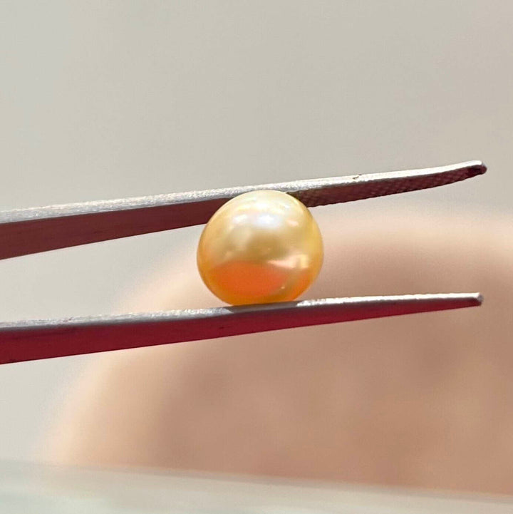 Golden Pearl (Moti) 4.95 Carat – GSI Certified Gemstone