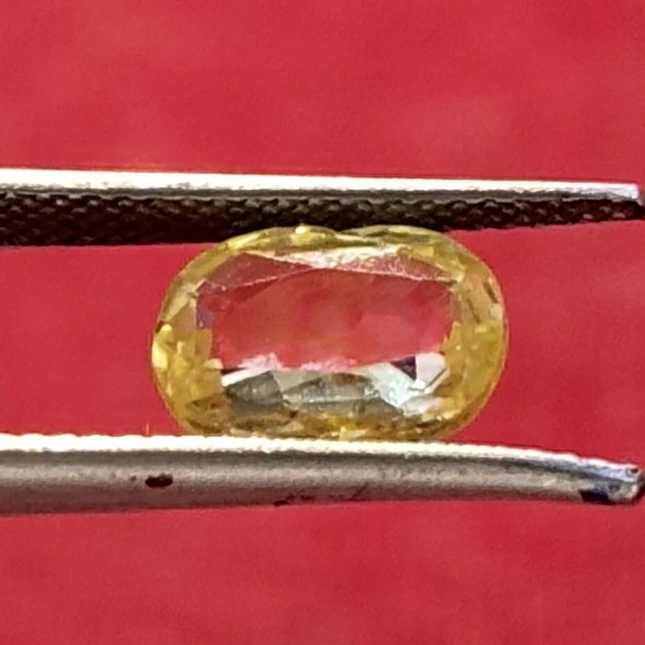 Natural Yellow Sapphire (Pukhraj) 3.13 Carat – GSI Certified