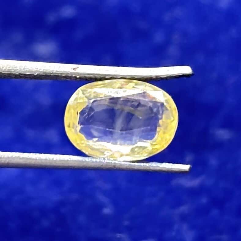 Natural Yellow Sapphire (Pukhraj) 3.13 Carat – GSI Certified